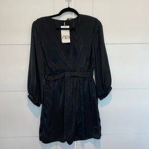 NWT Zara black romper, size s